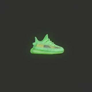 アディダス(adidas)のyeezy boost 350 v2 glow  15.5cm(スニーカー)