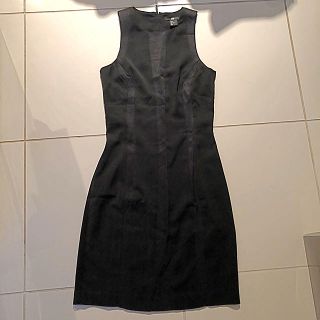 エイチアンドエム(H&M)のH&M ブラック タイトワンピース 32 XS(ミニワンピース)