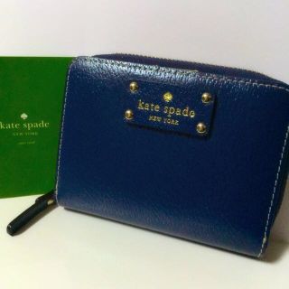 ケイトスペードニューヨーク(kate spade new york)のkate spade 財布 紺(財布)