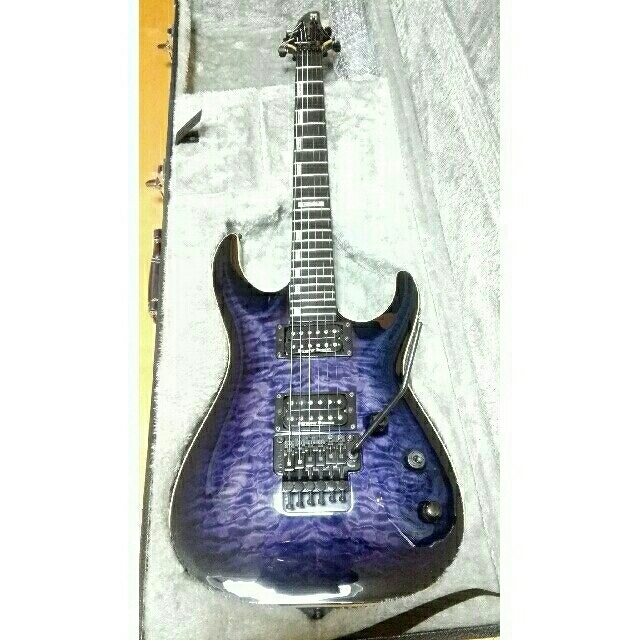 ESP(イーエスピー)のE-II HORIZON QM/FR Reindeer Blue 楽器のギター(エレキギター)の商品写真