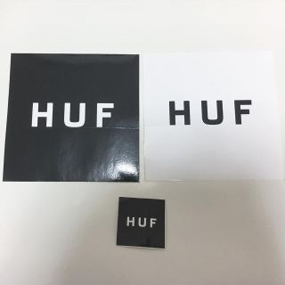 ハフ(HUF)のhuf ステッカー×3(ステッカー)