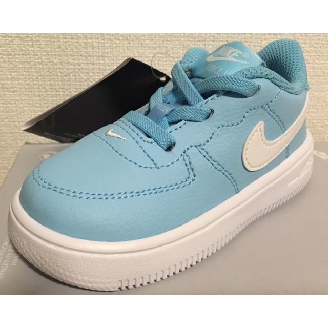 NIKE AIR FORCE1 ナイキ エアフォースワン 水色 kids