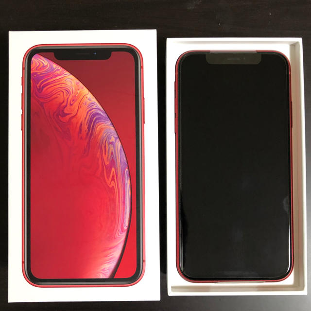 iPhone XR  64GB レッド SIMロック解除済