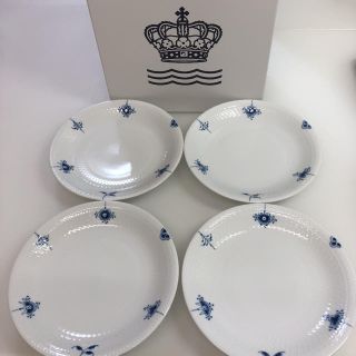 ロイヤルコペンハーゲン(ROYAL COPENHAGEN)のロイヤルコペンハーゲン  プレート  4枚セット  (食器)