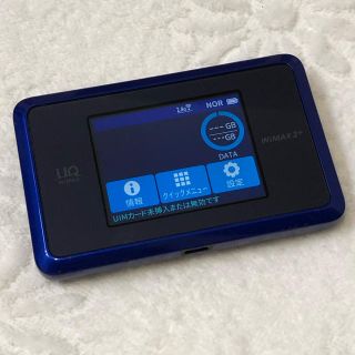 エヌイーシー(NEC)の【動作確認済み】UQ WiMAX  モバイルWIFIルーター(PC周辺機器)