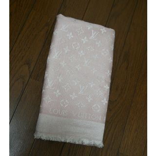 ルイヴィトン(LOUIS VUITTON)のみさりん様専用☆ルイヴィトン ピンクベージュ 大判ストール(ストール/パシュミナ)