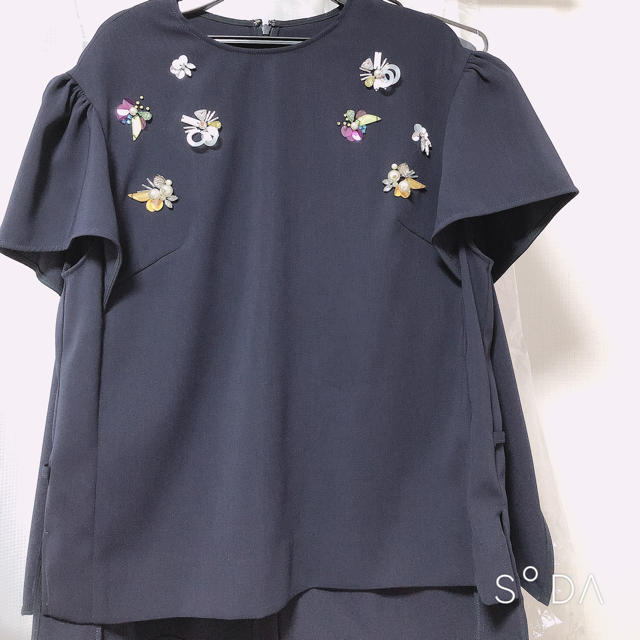 Chesty♡ビジュートップス ネイビー Chesty♡ビジュートップス ネイビー