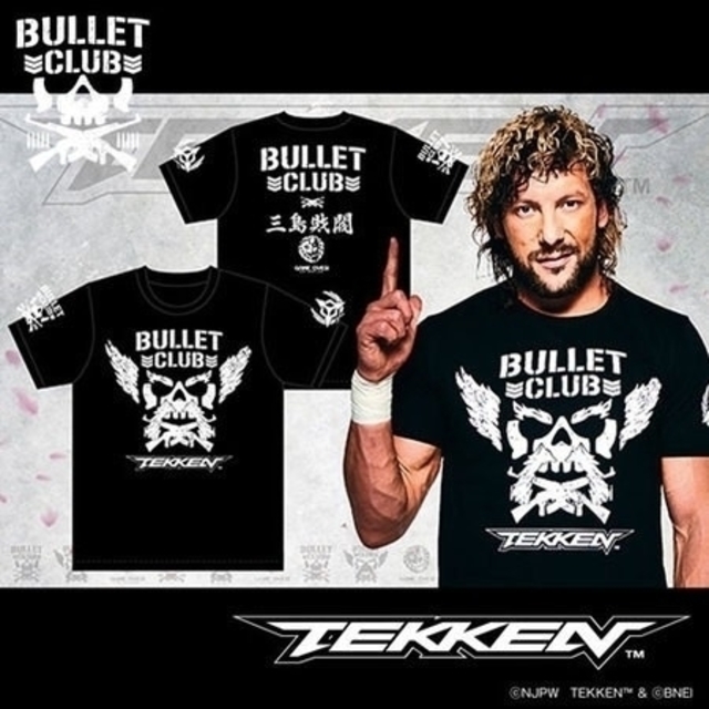 新日本プロレス　鉄拳　BULLET TEKKEN 　Tシャツ　新品　ケニーオメガ