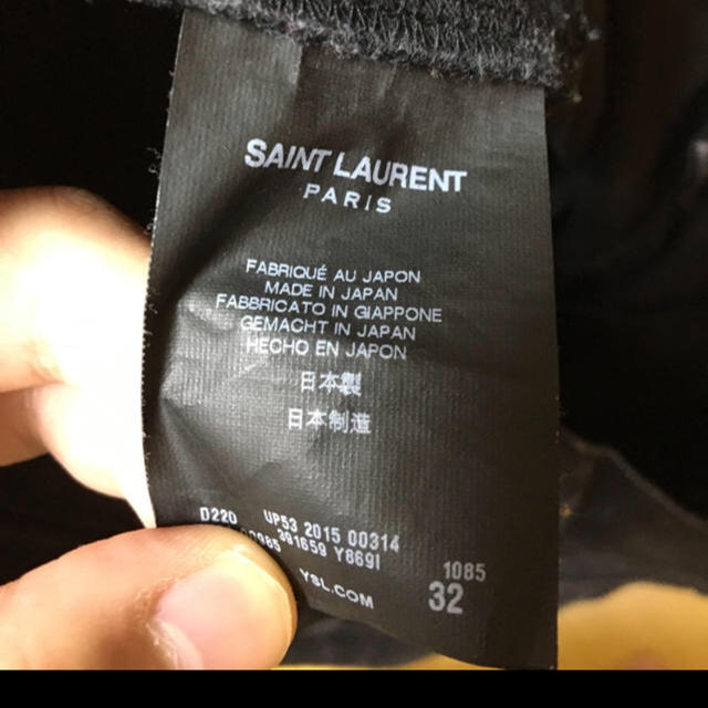 Saint Laurent(サンローラン)のsaint laurent paris デニム メンズのパンツ(デニム/ジーンズ)の商品写真
