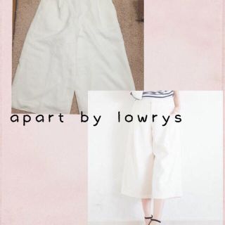 アパートバイローリーズ(apart by lowrys)のBAILA掲載！ガウチョパンツ (その他)