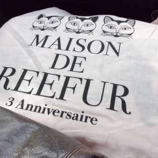 メゾンドリーファー(Maison de Reefur)の再入荷梨花リーファー限定ショッパー(エコバッグ)