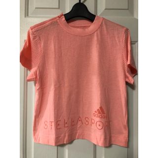 アディダスバイステラマッカートニー(adidas by Stella McCartney)の未使用品  adidas STELLASPORT 半袖トップス M(ヨガ)