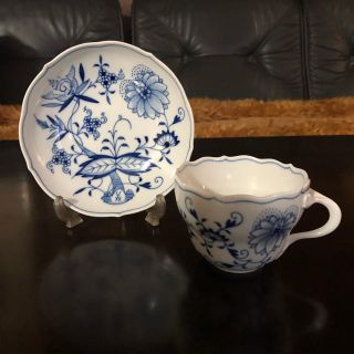 マイセン(MEISSEN)のたこし様  専用   マイセン ブルーオニオン コーヒーカップ＆ソーサー(食器)