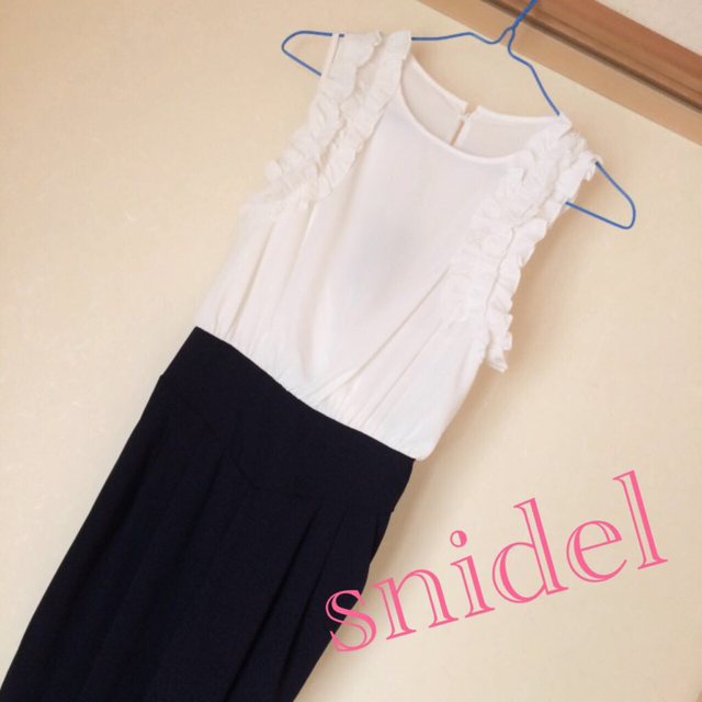 SNIDEL(スナイデル)のsnidel♡フリルコンビネゾン レディースのワンピース(その他)の商品写真