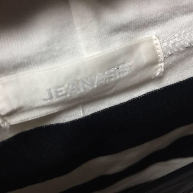 JEANASIS(ジーナシス)のジーナシス ボーダーハイネック レディースのトップス(カットソー(半袖/袖なし))の商品写真