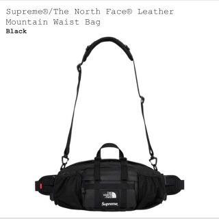 シュプリーム(Supreme)の新品 Supreme North Face Leather Waist Bag(ボディーバッグ)