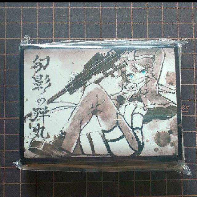 ソードアートオンライン シノン 水墨画 キャラクタースリーブ エンタメ/ホビーのトレーディングカード(カードサプライ/アクセサリ)の商品写真