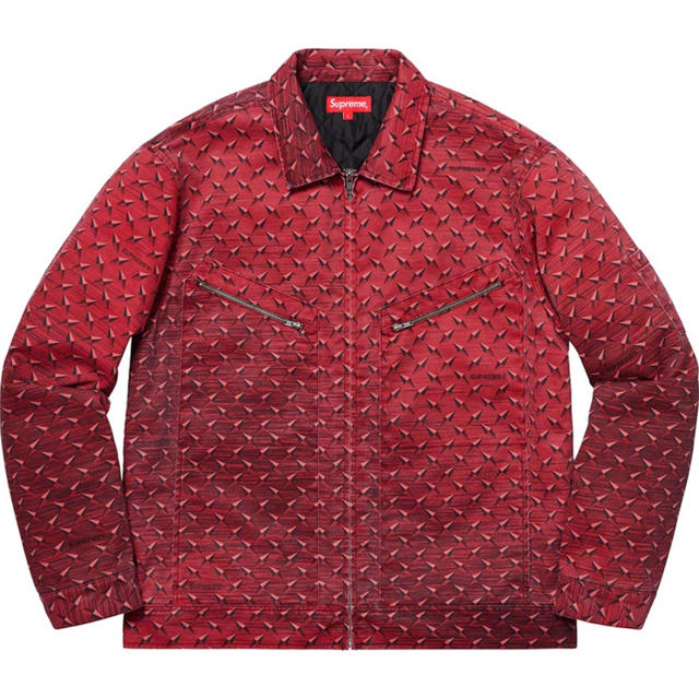 【新品未開封】Supreme Diamond Plate Work Jacket