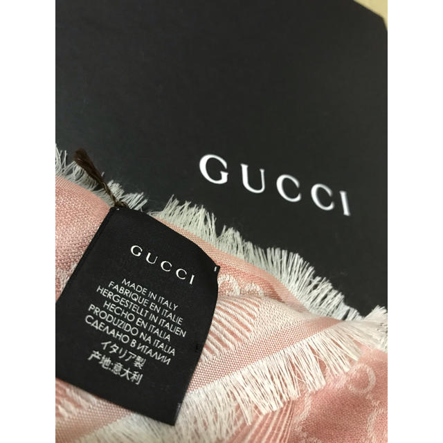 Gucci(グッチ)のGUCCI☆ストール ☆ めぐたろ様 ☆ レディースのファッション小物(ストール/パシュミナ)の商品写真