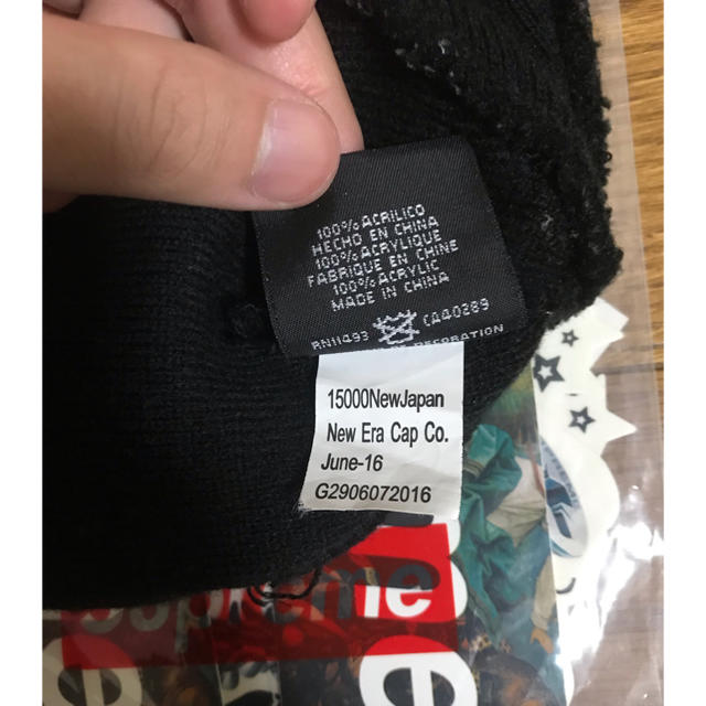 Supreme(シュプリーム)のsupreme New Era Box Logo Beanie メンズの帽子(ニット帽/ビーニー)の商品写真