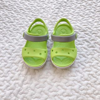 クロックス(crocs)の新品！クロックス サンダル ベビー 12cm(サンダル)