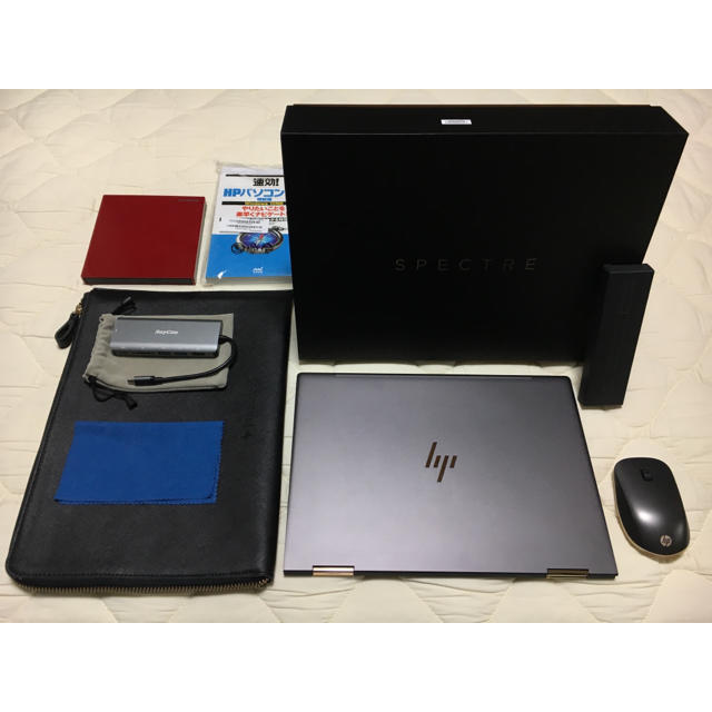 HP(ヒューレットパッカード)の【美品】4K HP Spectre x360 13-ae019TU オマケ多数 スマホ/家電/カメラのPC/タブレット(ノートPC)の商品写真