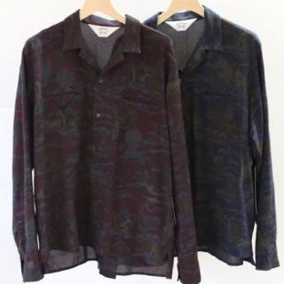 サンシー(SUNSEA)のSUNSEA OVERDYE COWBOY SHIRTS シャツ 新品(シャツ)