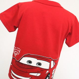 ディズニー(Disney)のOJICOオジコ カーズ マックィーン レッドＴシャツ 男の子(Tシャツ/カットソー)