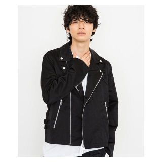 ミハラヤスヒロ(MIHARAYASUHIRO)のミハラヤスヒロ サテンライダースジャケット 44 新品 定価5.7万 限定(ライダースジャケット)