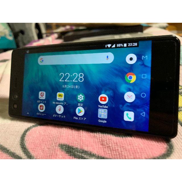 2画面スマホ M Z-01K 未使用に近い、美品！SIMフリー！ スマホ/家電/カメラのスマートフォン/携帯電話(スマートフォン本体)の商品写真