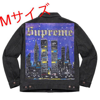 シュプリーム(Supreme)の Supreme New York jacket black  M(Gジャン/デニムジャケット)