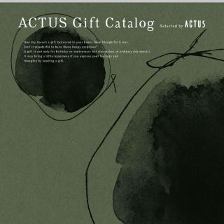 アクタス(ACTUS)のACTUSギフトカタログ M_G／モスグリーン(ショッピング)