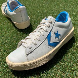 コンバース(CONVERSE)の美品24.5 converse コンバース プロレザー OX B355(スニーカー)