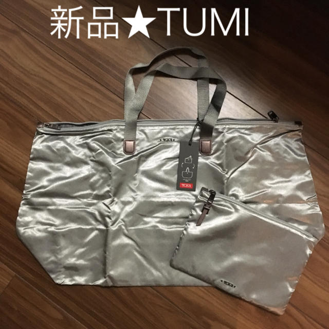 新品☆タグ付☆TUMI ポーチ付☆ジャストインケース トートバッグ