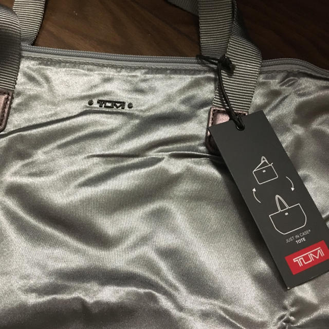 TUMI - 新品☆タグ付☆TUMI ポーチ付☆ジャストインケース トート