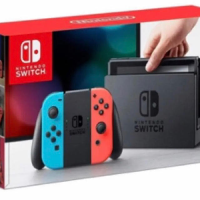 任天堂新品Nintendo Switch ネオンブルーレッド  スイッチ ニンテンドー