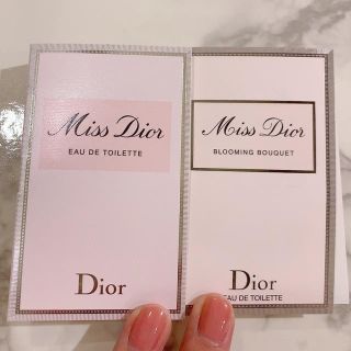 ディオール(Dior)のDior ミスディオール サンプル2つ 香水(香水(女性用))