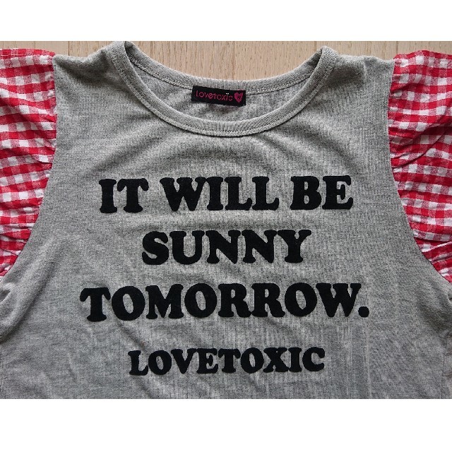 lovetoxic(ラブトキシック)の★Lovetoxic (ラブトキシック) Mサイズ 150cm Tシャツ★ キッズ/ベビー/マタニティのキッズ服女の子用(90cm~)(Tシャツ/カットソー)の商品写真