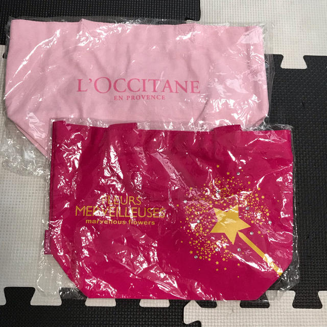 L'OCCITANE(ロクシタン)の【新品】L'OCCITANE ノベルティーセット レディースのバッグ(トートバッグ)の商品写真