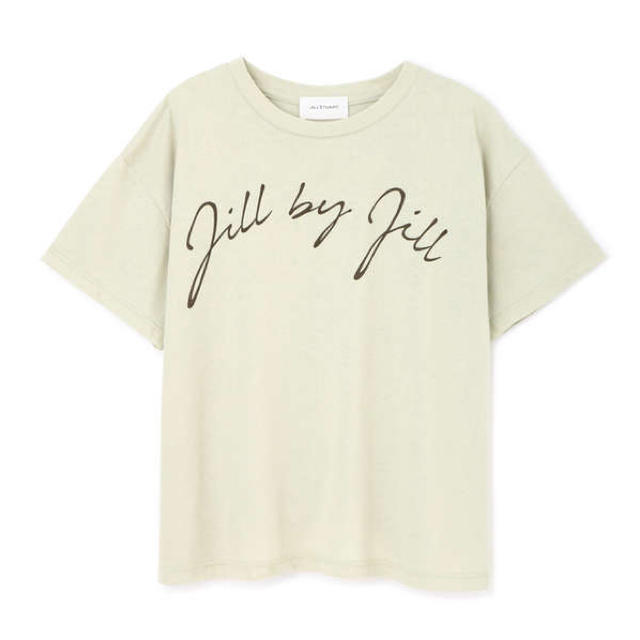 JILL by JILLSTUART ビッグロゴTシャツ グリーン 美人百花掲載