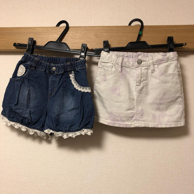 Seraph(セラフ)のセラフ120ショートパンツ GAP120ミニスカート キッズ/ベビー/マタニティのキッズ服女の子用(90cm~)(スカート)の商品写真