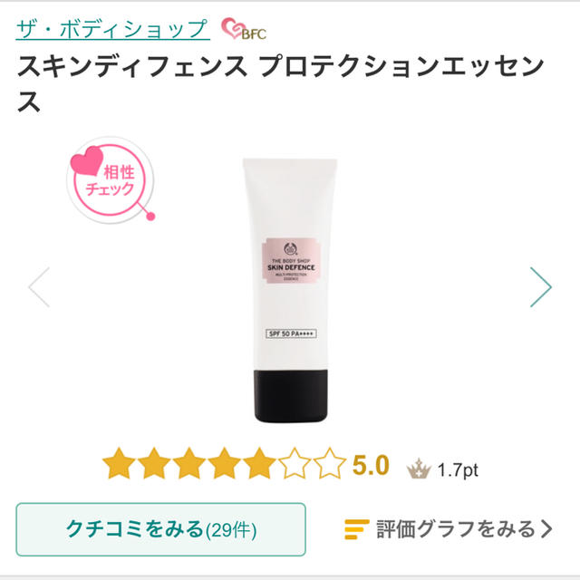 THE BODY SHOP(ザボディショップ)の♡ザ・ボディショップ♡新品未使用！日焼け止め コスメ/美容のボディケア(日焼け止め/サンオイル)の商品写真