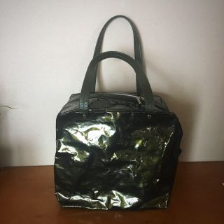 イッセイミヤケ(ISSEY MIYAKE)のお値下げしました。15000円→7000イッセイミヤケ☆バックヌガー☆新品未使用(ハンドバッグ)