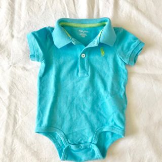 ラルフローレン(Ralph Lauren)の☆choco☆様専用＊ラルフローレン ベビー ロンパース ターコイズブルー 6M(ロンパース)