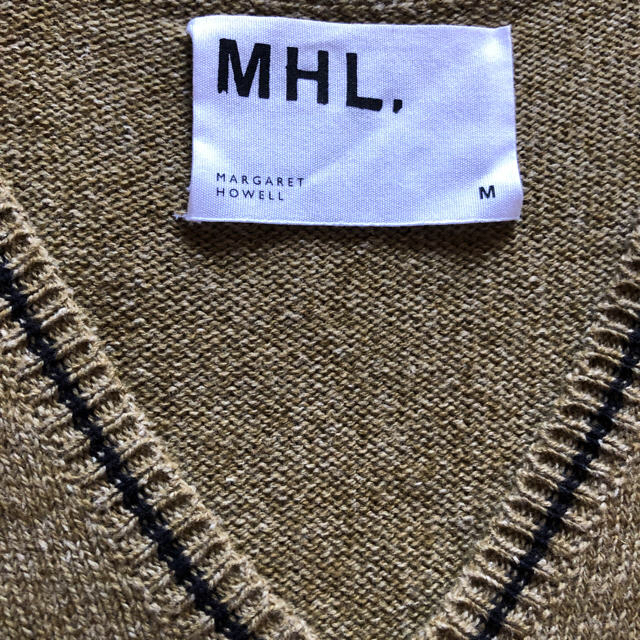 MARGARET HOWELL(マーガレットハウエル)のMHL ニットベスト メンズのトップス(ニット/セーター)の商品写真