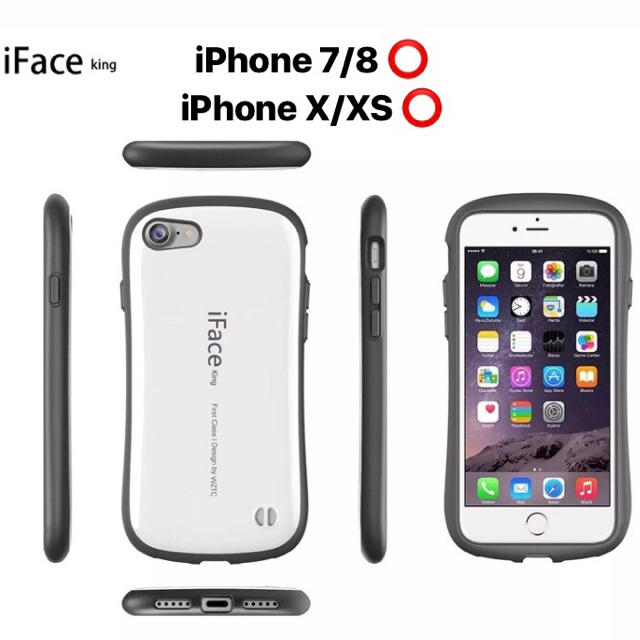 iFace king スマホケース iPhone 7/8 , X/XS スマホ/家電/カメラのスマホアクセサリー(iPhoneケース)の商品写真