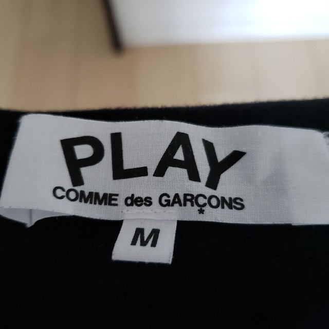 COMME des GARCONS(コムデギャルソン)のコム・デ・ギャルソンプレイTシャツ レディースのトップス(Tシャツ(半袖/袖なし))の商品写真