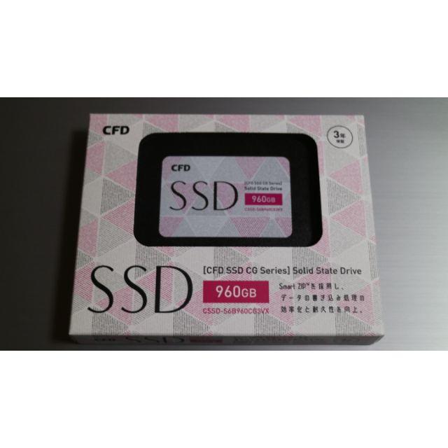 PC周辺機器 CFD SSD 960GB  CSSD-S6B960CG3VX