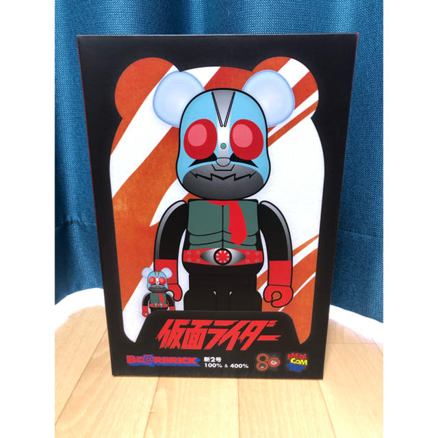 メディコム ＢＥ＠ＲＢＲＩＣＫ 仮面ライダー新２号 １００％＆４００％セット