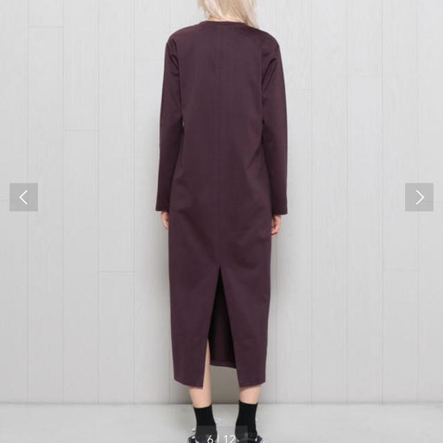 BEAUTY&YOUTH UNITED ARROWS(ビューティアンドユースユナイテッドアローズ)のぴろこ様 新品 H BEAUTY&YOUTH BACKSLIT ONEPIECE レディースのワンピース(ロングワンピース/マキシワンピース)の商品写真